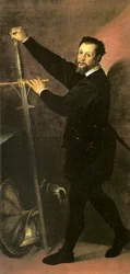 Portrait of a Man with a Sword or Portrait of an Armourer